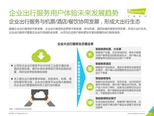 艾瑞咨询 2020年中国企业出行服务用户体验研究报告 